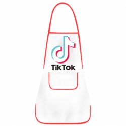 Фартук Tiktok logo - PrintSalon