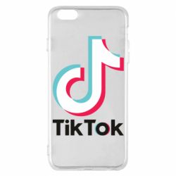 Чехол для iPhone 6 Plus/6S Plus Tiktok logo - PrintSalon