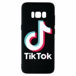 Чехол для Samsung S8 Tiktok logo - PrintSalon
