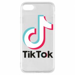 Чехол для iPhone 8 Tiktok logo - PrintSalon