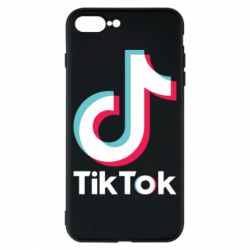 Чехол для iPhone 8 Plus Tiktok logo - PrintSalon