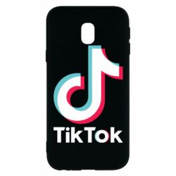 Чехол для Samsung J3 2017 Tiktok logo - PrintSalon