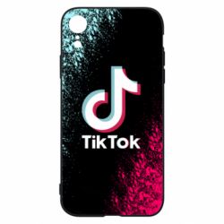 Чехол для iPhone XR Tiktok spray art - PrintSalon