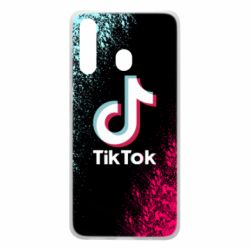 Чехол для Samsung A60 Tiktok spray art - PrintSalon
