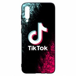 Чехол для Samsung A70 Tiktok spray art - PrintSalon