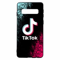 Чехол для Samsung S10 Tiktok spray art - PrintSalon