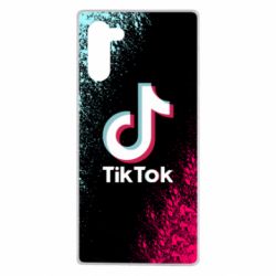 Чехол для Samsung Note 10 Tiktok spray art - PrintSalon