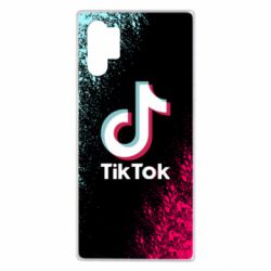 Чехол для Samsung Note 10 Plus Tiktok spray art - PrintSalon
