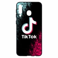 Чехол для Samsung M30 Tiktok spray art - PrintSalon