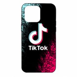 Чехол для iPhone 14 Pro Max Tiktok spray art