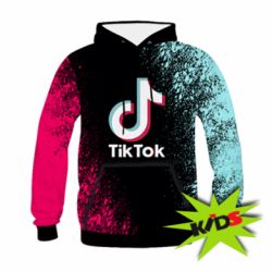 Детское 3D худи Tiktok spray art-PrintSalon Детское 3D худи Tiktok spray art