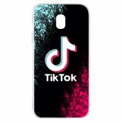 Чехол для Samsung J3 2017 Tiktok spray art - PrintSalon