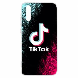 Чехол для Huawei P20 Tiktok spray art - PrintSalon