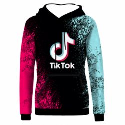Жіноче 3D худі Tiktok spray art-PrintSalon Жіноче 3D худі Tiktok spray art