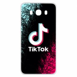 Чехол для Samsung J7 2016 Tiktok spray art - PrintSalon