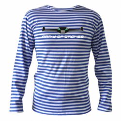 Тельняшка с длинным рукавом Army of Drones - PrintSalon