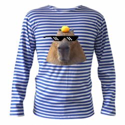 Тельняшка с длинным рукавом Capybara cool