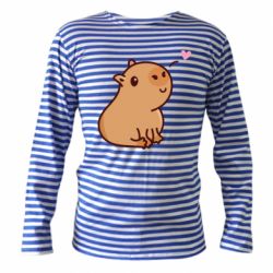 Тільник з довгим рукавом Capybara - PrintSalon