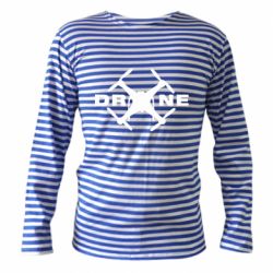 Тельняшка с длинным рукавом Drone - PrintSalon