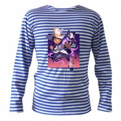 Тельняшка с длинным рукавом Луз с палисманом - PrintSalon