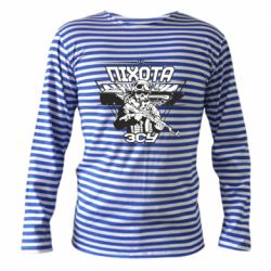 Тельняшка с длинным рукавом Пехота ВСУ - PrintSalon