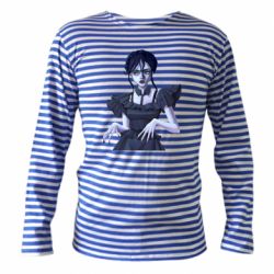 Тільник з довгим рукавом Венздей арт