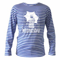 Тільник з довгим рукавом Венздей Вдамс и зонт - PrintSalon