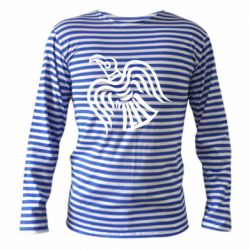 Тельняшка с длинным рукавом Viking Raven - PrintSalon