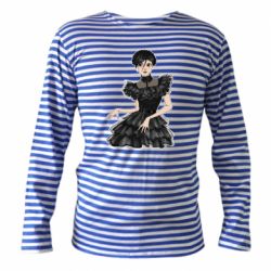 Тельняшка с длинным рукавом Wednesday Sketch - PrintSalon