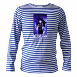 Тільник з довгим рукавом Wednesday Text Logo