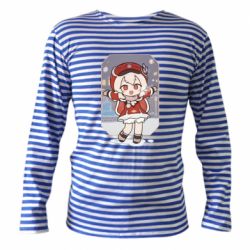 Тельняшка с длинным рукавом Зимняя Кли - PrintSalon