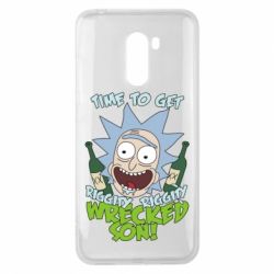 Чехол для Xiaomi Pocophone F1 Time to get riggity wrecked son - PrintSalon