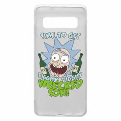 Чехол для Samsung S10 Time to get riggity wrecked son - PrintSalon