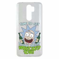 Чехол для Xiaomi Redmi Note 8 Pro Time to get riggity wrecked son - PrintSalon