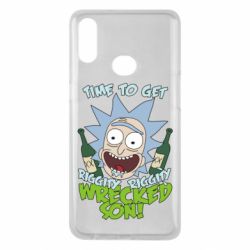 Чехол для Samsung A10s Time to get riggity wrecked son - PrintSalon