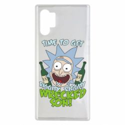 Чехол для Samsung Note 10 Plus Time to get riggity wrecked son