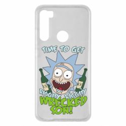 Чехол для Xiaomi Redmi Note 8 Time to get riggity wrecked son - PrintSalon