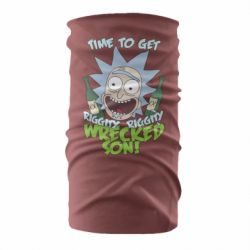 Бандана Time to get riggity wrecked son - PrintSalon