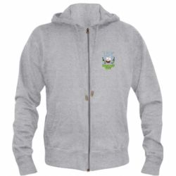 Мужское худи на молнии Time to get riggity wrecked son - PrintSalon