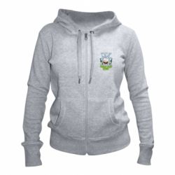 Женское худи на молнии Time to get riggity wrecked son