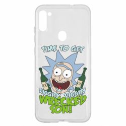 Чехол для Samsung A11/M11 Time to get riggity wrecked son - PrintSalon