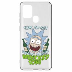 Чехол для Samsung A21s Time to get riggity wrecked son - PrintSalon