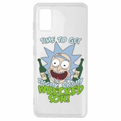 Чехол для Samsung A41 Time to get riggity wrecked son - PrintSalon