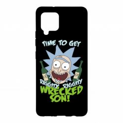 Чехол для Samsung A42 5G Time to get riggity wrecked son - PrintSalon