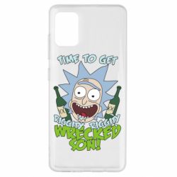 Чехол для Samsung A51 Time to get riggity wrecked son - PrintSalon