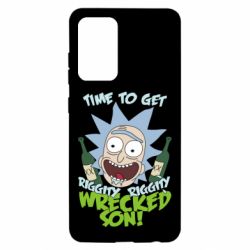 Чехол для Samsung A52 5G Time to get riggity wrecked son - PrintSalon