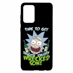 Чехол для Samsung A72 5G Time to get riggity wrecked son - PrintSalon