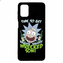 Чехол для Samsung M51 Time to get riggity wrecked son - PrintSalon