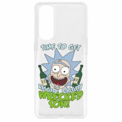 Чехол для Oppo Reno 4 Pro Time to get riggity wrecked son - PrintSalon