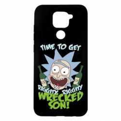 Чехол для Xiaomi Redmi Note 9/Redmi 10X Time to get riggity wrecked son - PrintSalon